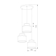 Подвесная люстра TK Lighting 2759 Duo