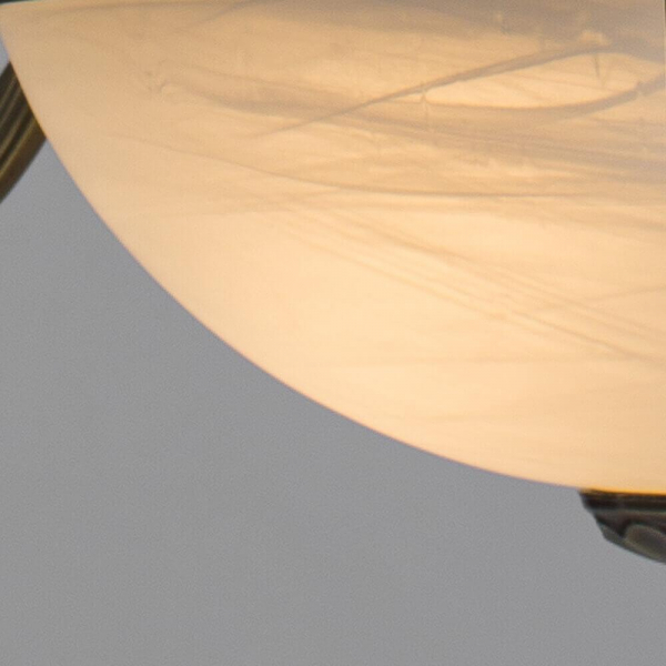 Подвесная люстра Arte Lamp Windsor White A3777LM-6-2AB Подвесная люстра Arte Lamp Windsor White A3777LM-6-2AB