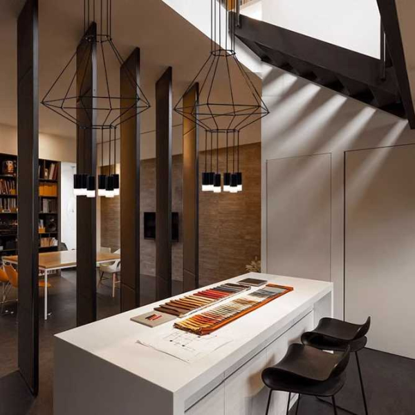 Подвесная люстра Imperium Loft Vibia Wireflow 84532-22