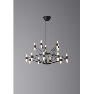 Люстра подвесная Alfa Light F3024-61 BLACK