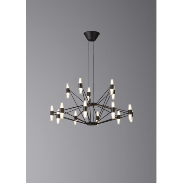 Люстра подвесная Alfa Light F3024-61 BLACK