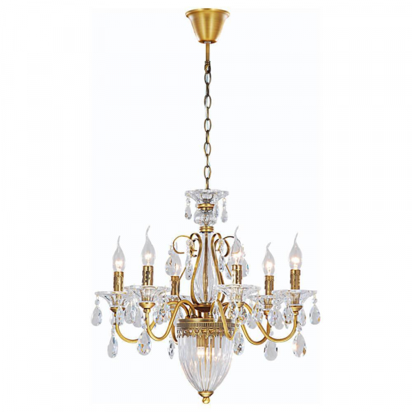 Подвесная люстра Arte Lamp Schelenberg A4410LM-6-2SR Подвесная люстра Arte Lamp Schelenberg A4410LM-6-2SR