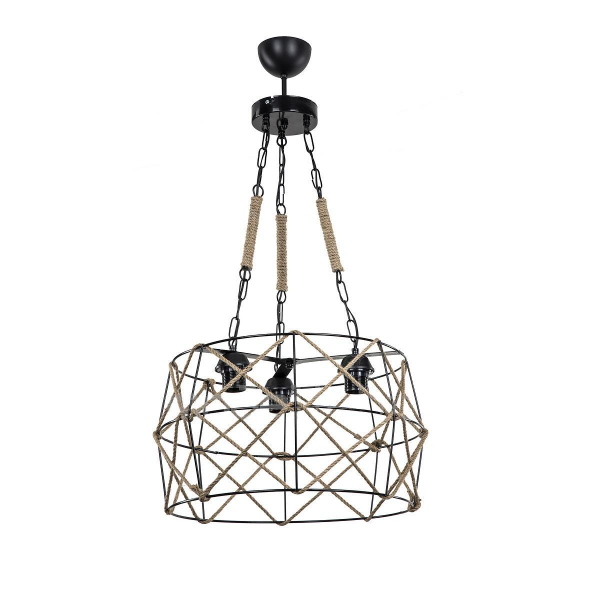 Подвесная люстра Toplight Caryl TL1647R-03BK Подвесная люстра Toplight Caryl TL1647R-03BK