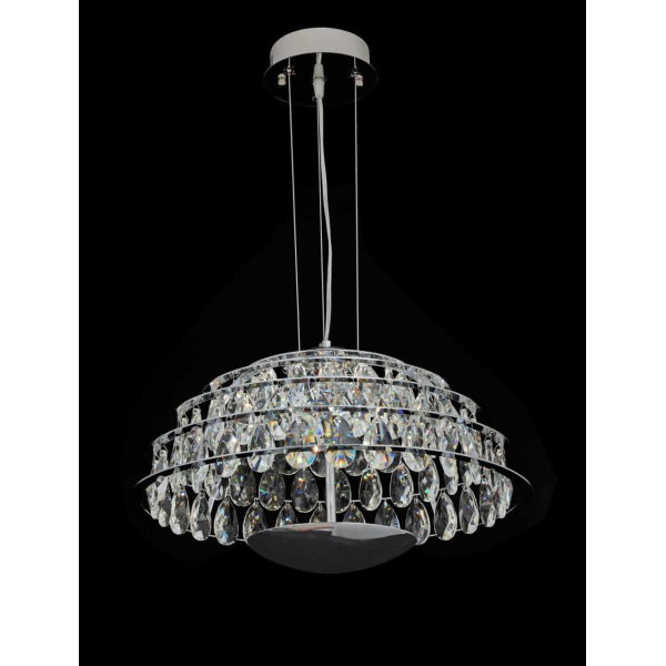 Люстра подвесная Alfa Light F4024-19 500mm CH LED