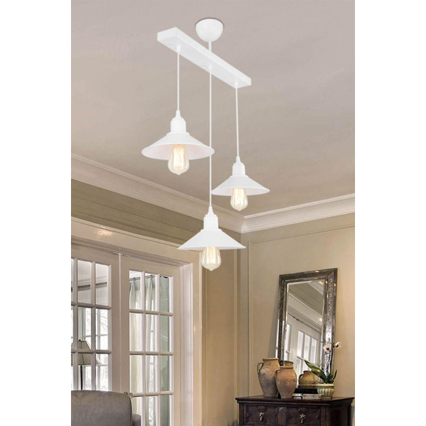 Подвесная люстра Toplight Delilah TL1606H-03WH Подвесная люстра Toplight Delilah TL1606H-03WH
