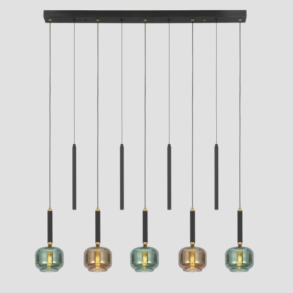 Люстра подвесная Alfa Light F1824-08 925*100*1200mm G9*5