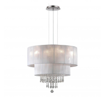 Подвесная люстра Ideal Lux Opera SP6 Bianco 068299