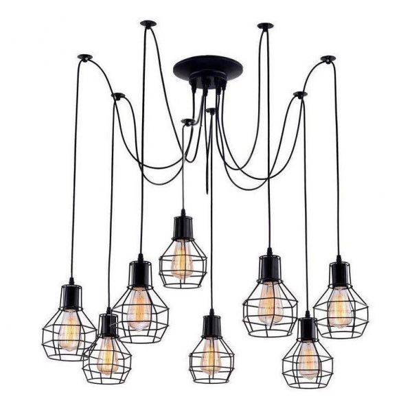Подвесная люстра Escada 1129/8S (Black) Подвесная люстра Escada 1129/8S (Black)