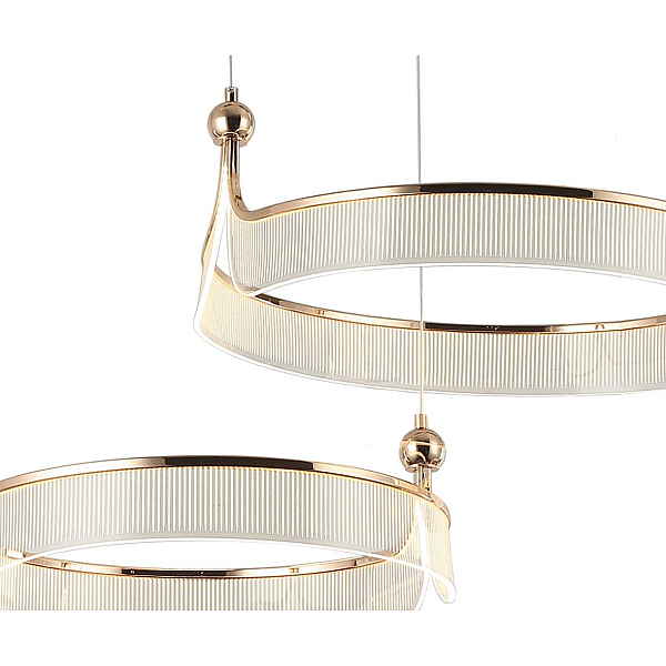 Подвесная светодиодная люстра Kink Light Риваль 08045-80+60,37