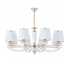 Подвесная люстра Arte Milano Florentia-2457 302457/8 Wh/Gd