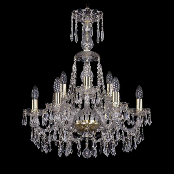 Подвесная люстра Bohemia Ivele 1403/6+3/195/XL-65 G Подвесная люстра Bohemia Ivele 1403/6+3/195/XL-65 G