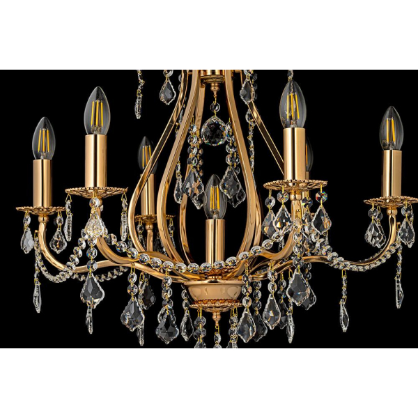 Подвесная люстра Arti Lampadari Ercolano E 1.1.6.602 G Подвесная люстра Arti Lampadari Ercolano E 1.1.6.602 G