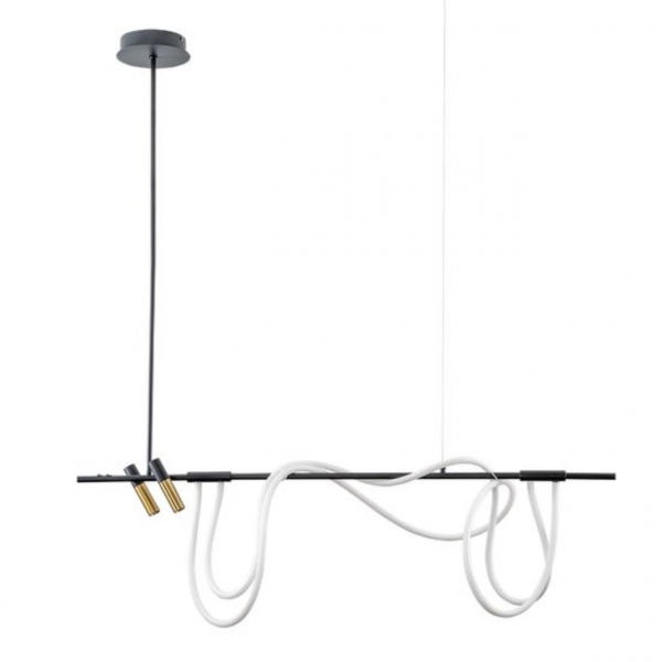 Подвесная светодиодная люстра Arte Lamp Klimt A2850SP-45BK Подвесная светодиодная люстра Arte Lamp Klimt A2850SP-45BK