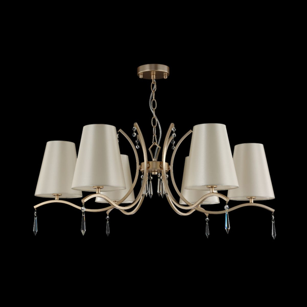 Подвесная люстра Crystal Lux Renata SP6 Gold