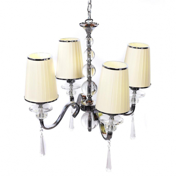 Подвесная люстра Lumina Deco Federrica LDP 1158-4 KR Подвесная люстра Lumina Deco Federrica LDP 1158-4 KR