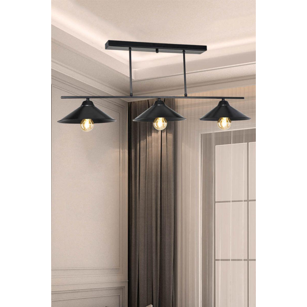 Подвесная люстра Toplight Lilian TL1611H-03BK Подвесная люстра Toplight Lilian TL1611H-03BK