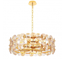 Подвесная люстра Crystal Lux Crystal SP12 Chrome SP12 Gold