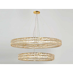 Вертикальная композиция Newport 8550 из двух колец золото №175 S8550_175G