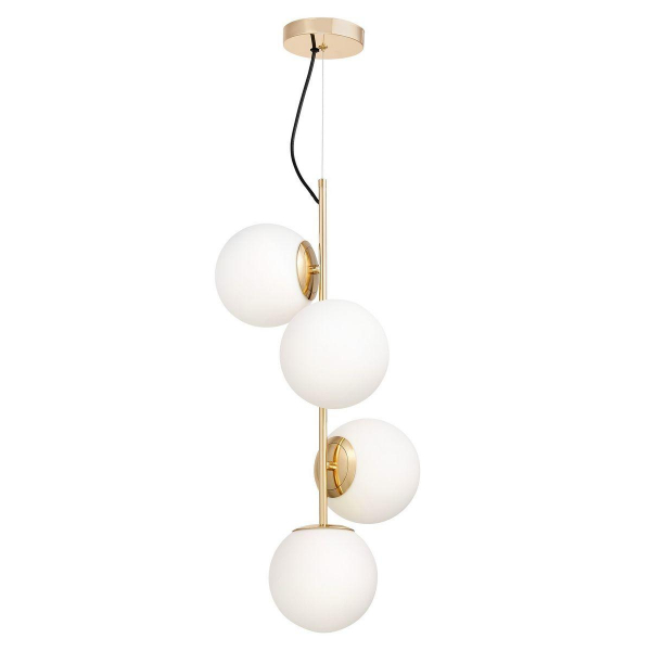 Подвесная люстра Lumina Deco Stelvio LDP 6041-4 GD Подвесная люстра Lumina Deco Stelvio LDP 6041-4 GD