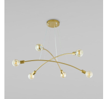Подвесная люстра TK Lighting 2728 Helix Gold