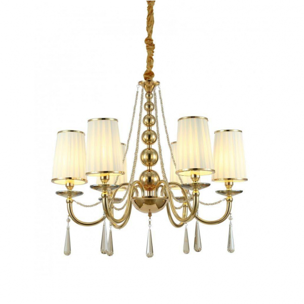 Подвесная люстра Lumina Deco Fabione LDP 1200-6 F.GD Подвесная люстра Lumina Deco Fabione LDP 1200-6 F.GD