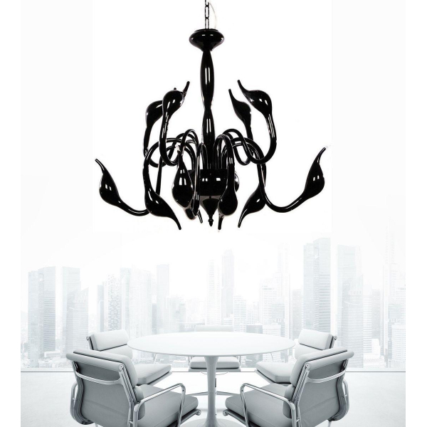 Подвесная люстра Lumina Deco Magica LDP 6028-12 BK Подвесная люстра Lumina Deco Magica LDP 6028-12 BK