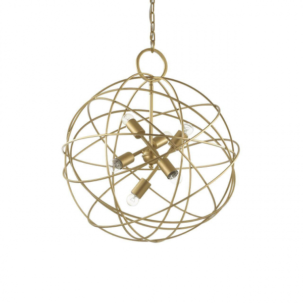 Подвесная люстра Ideal Lux Konse SP6 156026 Подвесная люстра Ideal Lux Konse SP6 156026
