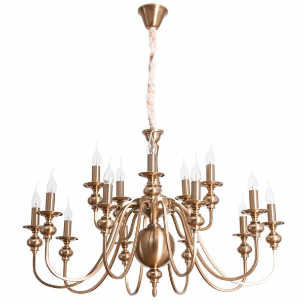 Подвесная люстра Arte Lamp Passoni A6097LM-15PB Подвесная люстра Arte Lamp Passoni A6097LM-15PB