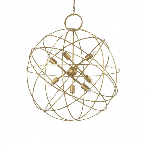 Подвесная люстра Ideal Lux Konse SP7 156033 Подвесная люстра Ideal Lux Konse SP7 156033