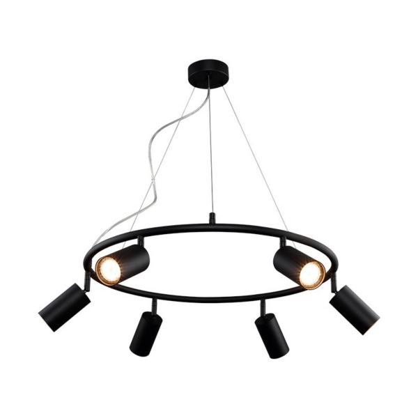 Подвесная люстра Crystal Lux CLT 015C6 D600 BL Подвесная люстра Crystal Lux CLT 015C6 D600 BL