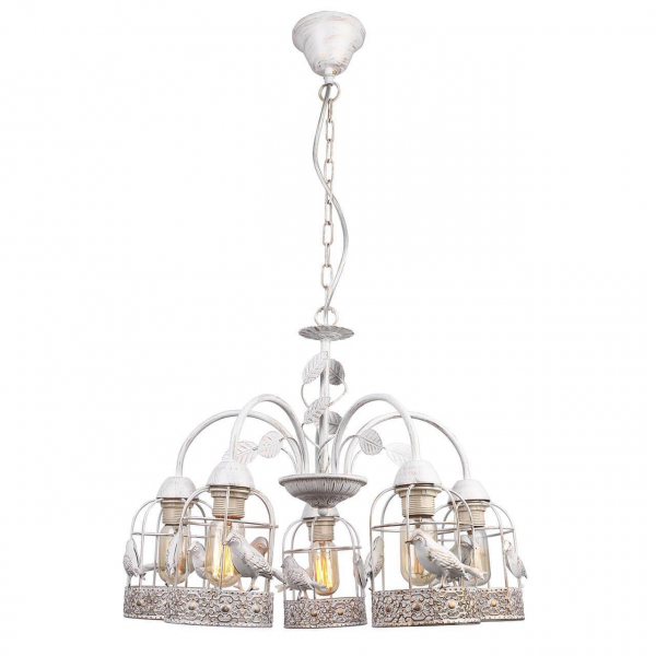 Подвесная люстра Arte Lamp Cincia A5090LM-5WG Подвесная люстра Arte Lamp Cincia A5090LM-5WG