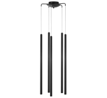 L5T747337 Люстра TUBO LED 25W 1500LM 25G ЧЕРНЫЙ 3000K