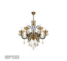 Подвесная люстра iLamp Asia 61081-6 BR