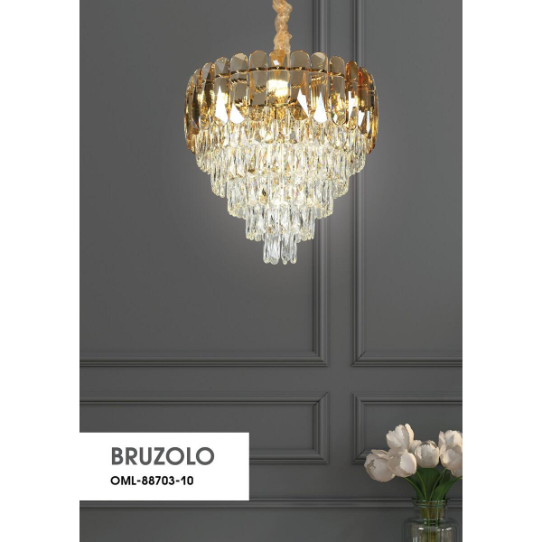Подвесная люстра Omnilux Bruzolo OML-88703-10 Подвесная люстра Omnilux Bruzolo OML-88703-10