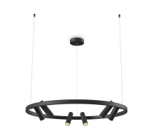 Подвесная светодиодная люстра Maytoni Satellite MOD102PL-L42BK