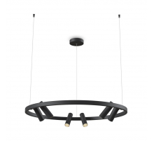 Подвесная светодиодная люстра Maytoni Satellite MOD102PL-L42BK