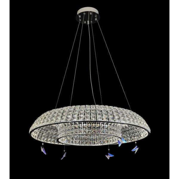 Люстра подвесная Alfa Light F4024-16 750mm CH LED Люстра подвесная Alfa Light F4024-16 750mm CH LED