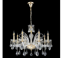 Подвесная люстра Crystal Lux MONICA SP8 GOLD