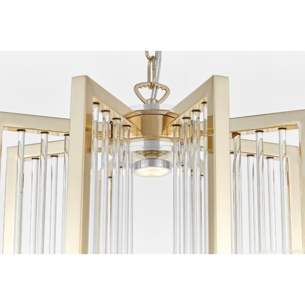 Подвесная люстра Lumina Deco Manhattan LDP 8012-8 F.GD Подвесная люстра Lumina Deco Manhattan LDP 8012-8 F.GD