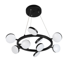 Подвесная светодиодная люстра iLedex Totes FS-016-D9 63W BK