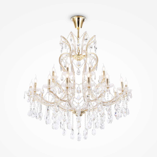 Подвесная люстра Maytoni Doris DIA881-PL-24-G