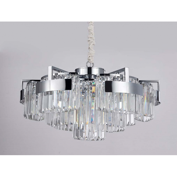 Подвесная люстра Newport 4356+3/C Chrome М0062732 Подвесная люстра Newport 4356+3/C Chrome М0062732