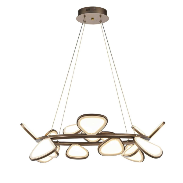 Люстра подвесная Alfa Light F3224-139 D800 LED*16