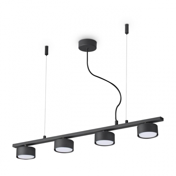 Подвесная люстра Ideal Lux Minor Linear SP4 235455 Подвесная люстра Ideal Lux Minor Linear SP4 235455