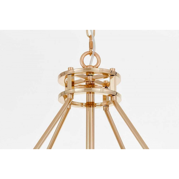 Подвесная люстра Lumina Deco Marietta LDP 8025-8 F.GD+WT