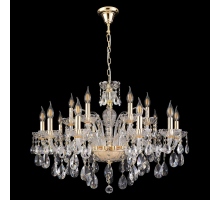 Подвесная люстра Crystal Lux MONICA SP10+5 GOLD