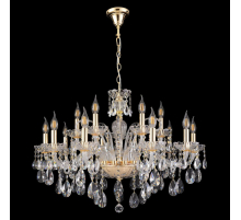 Подвесная люстра Crystal Lux MONICA SP10+5 GOLD