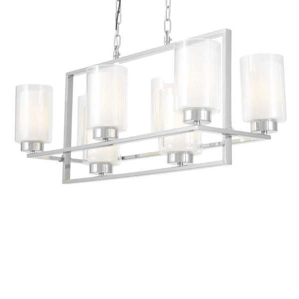 Подвесная люстра Lumina Deco Lino LDP 1239-8 CHR Подвесная люстра Lumina Deco Lino LDP 1239-8 CHR
