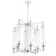 Подвесная люстра Crystal Lux Tomas SP8 D650 Chrome