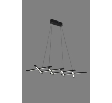 Люстра подвесная Alfa Light F3924-01 black 80W 120*37*H 120